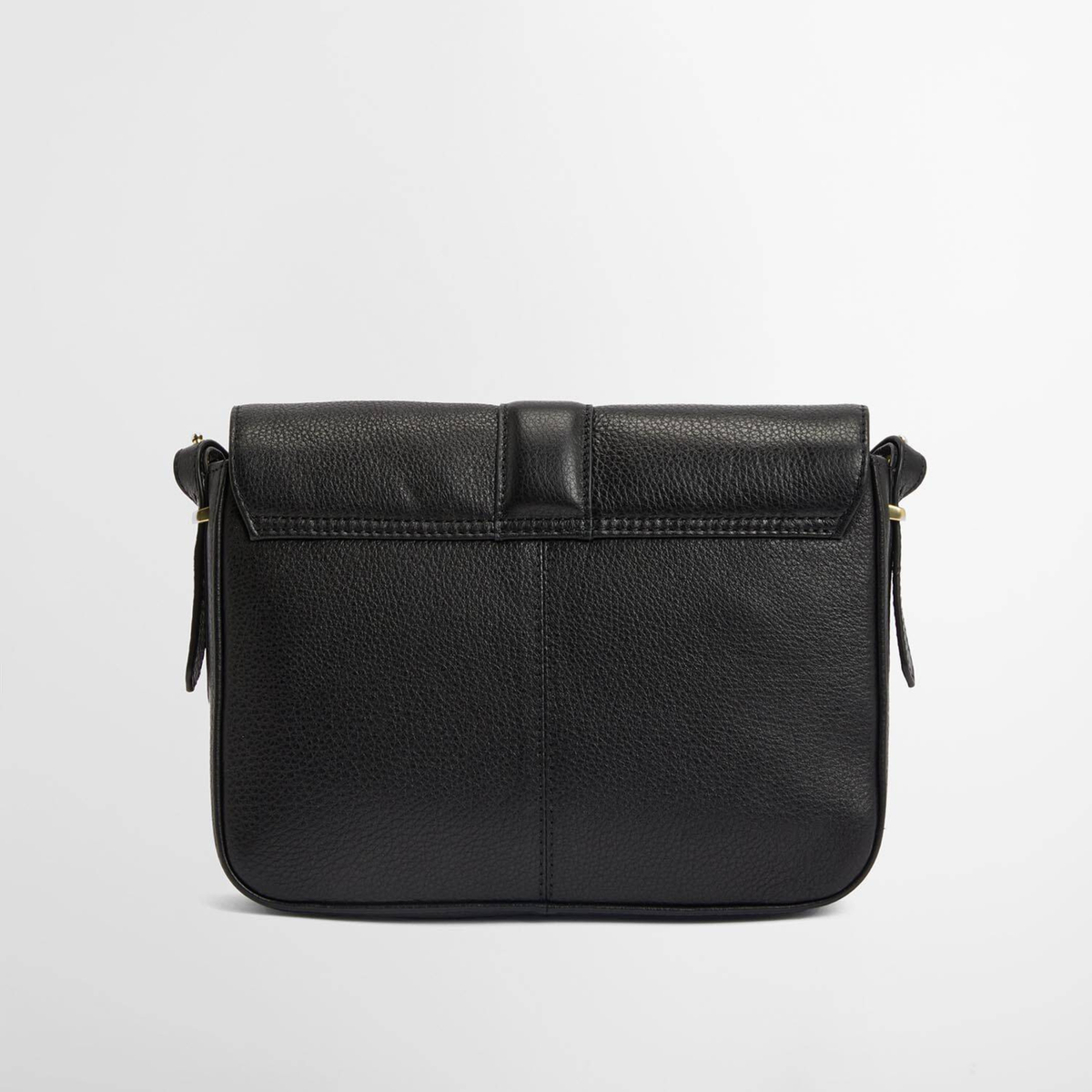 Barbour Rosa Leather Bag, naisten musta nahkainen olkalaukku