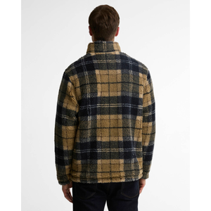 Barbour Tartan Sherpa Fleece, Birchwood Dress Tartan, takaa