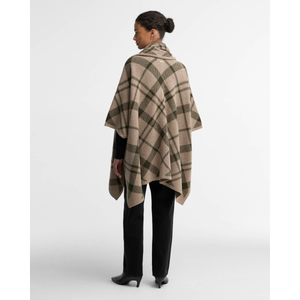 Barbour Vienna Cape takaapäin kuvattuna.