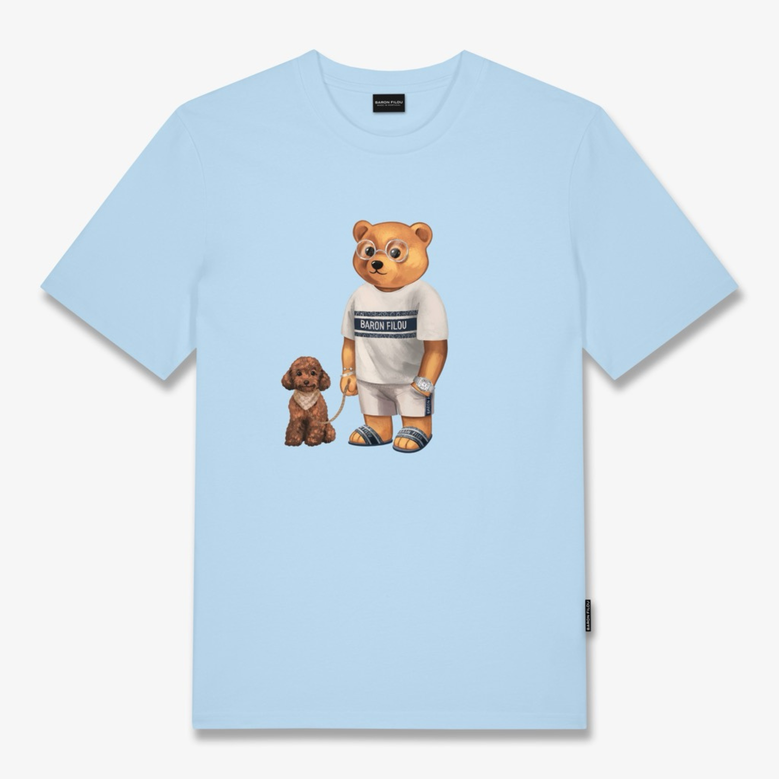 Baron Filou CLXV t-paita, vaaleansininen