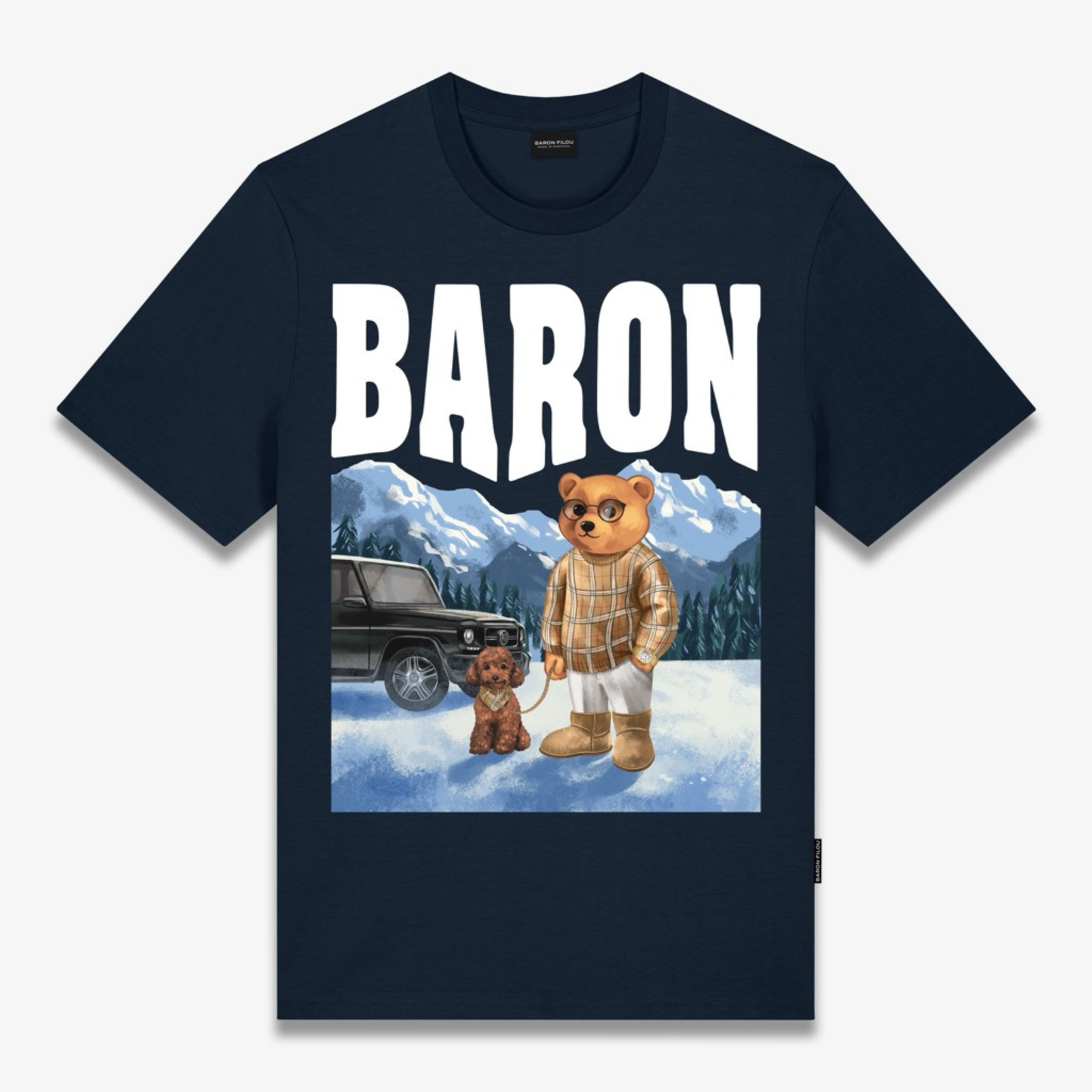 Baron Filou CXXXIII t-paita, navy