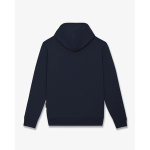Baron Filou Hoodie Filou 190 - Oxford Blue, Selästä päin kuvattuna.