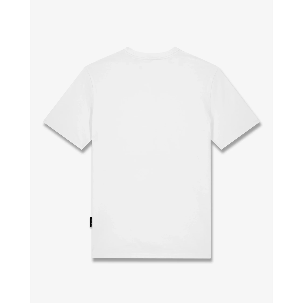 Baron Filou T-paita Supima Cotton Lineart T-Shirt Filou 181 - White, selästä kuvattuna.