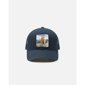 Baron Filou Trucker Cap Poster Filou 187, navy, Kuvattuna edestä
