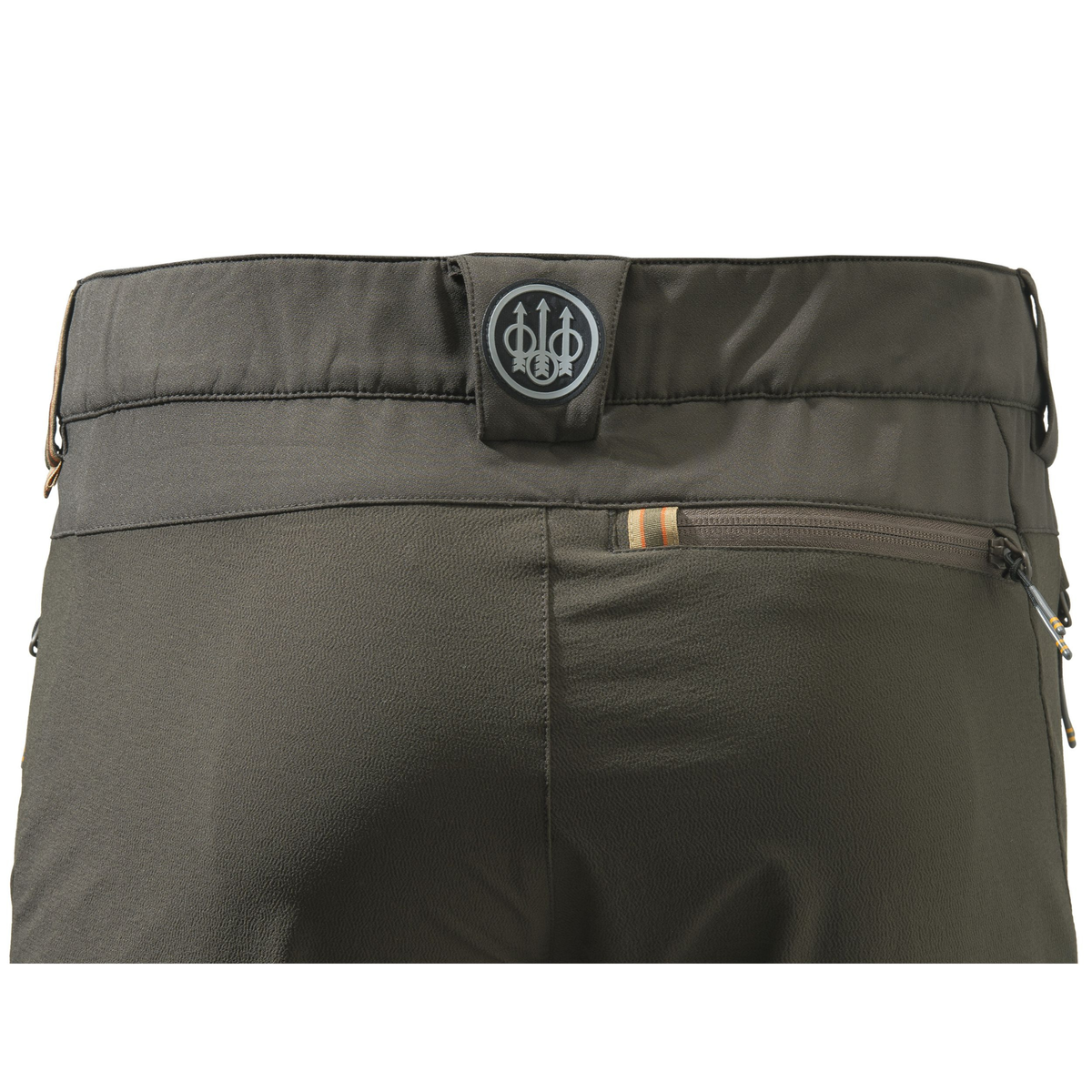 Beretta 4 Way Stretch Evo Pants miesten housujen vyötärö takaapäin kuvattuna.