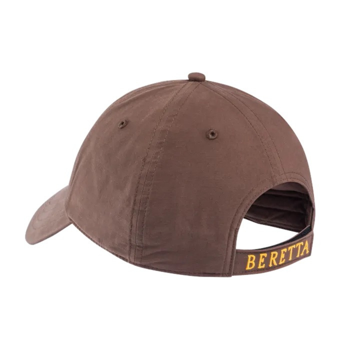Beretta Big B Cap miesten lippalakki, ruskea/oranssi. Säädöstä kuvattuna