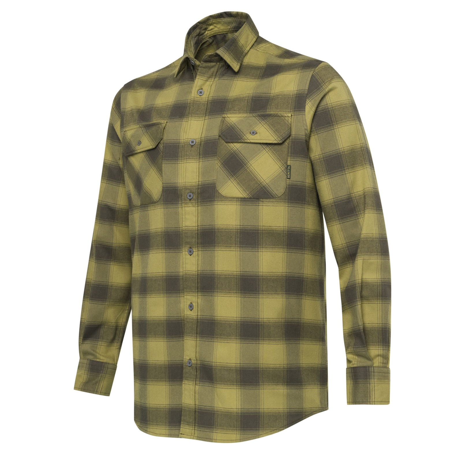 Beretta Cadet Flannel Shirt on rypistymätön ja hiostamaton miesten kauluspaita ulkoiluun ja vapaa-aikaan.
