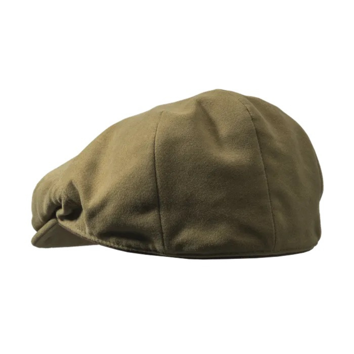 Beretta Classic Moleskin Cap, miesten hattu, vaaleanruskea. Kuvattuna takaalta päin.