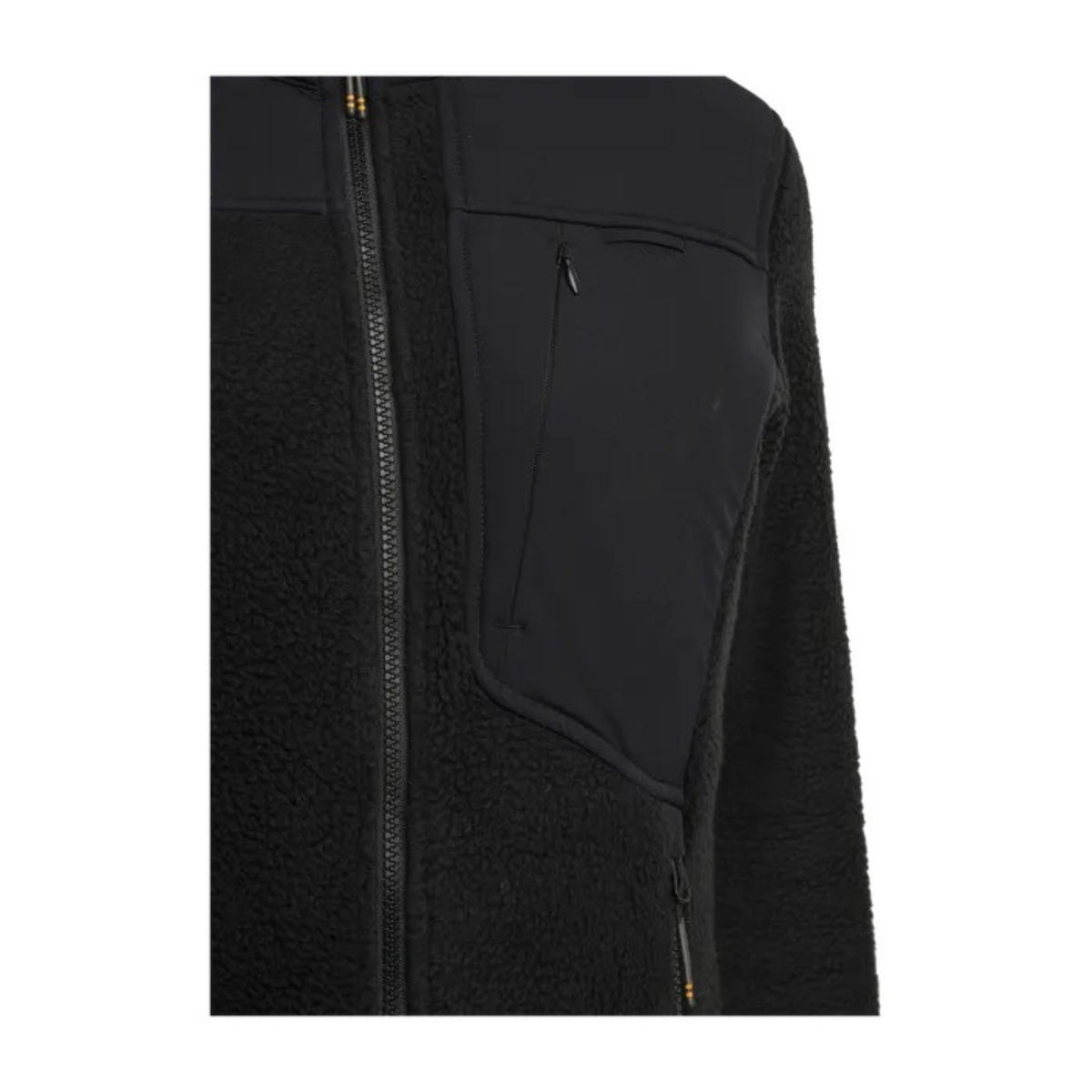 Beretta Halifax Sherpa Fleece Jacket naisten fleece, musta, Kuvattuna etutaskusta.