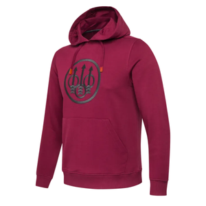 Beretta Pintail Hoodie miesten huppari viininpunainen edestäpäin kuvattuna