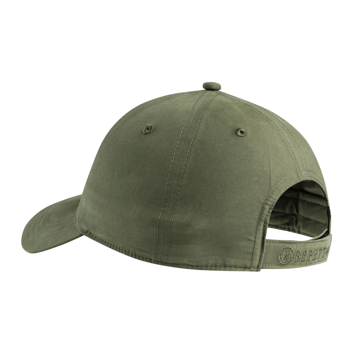 Beretta Sanded EVO Cap miesten lippalakki, vihreä. Kuvattuna kiristystarrasta.