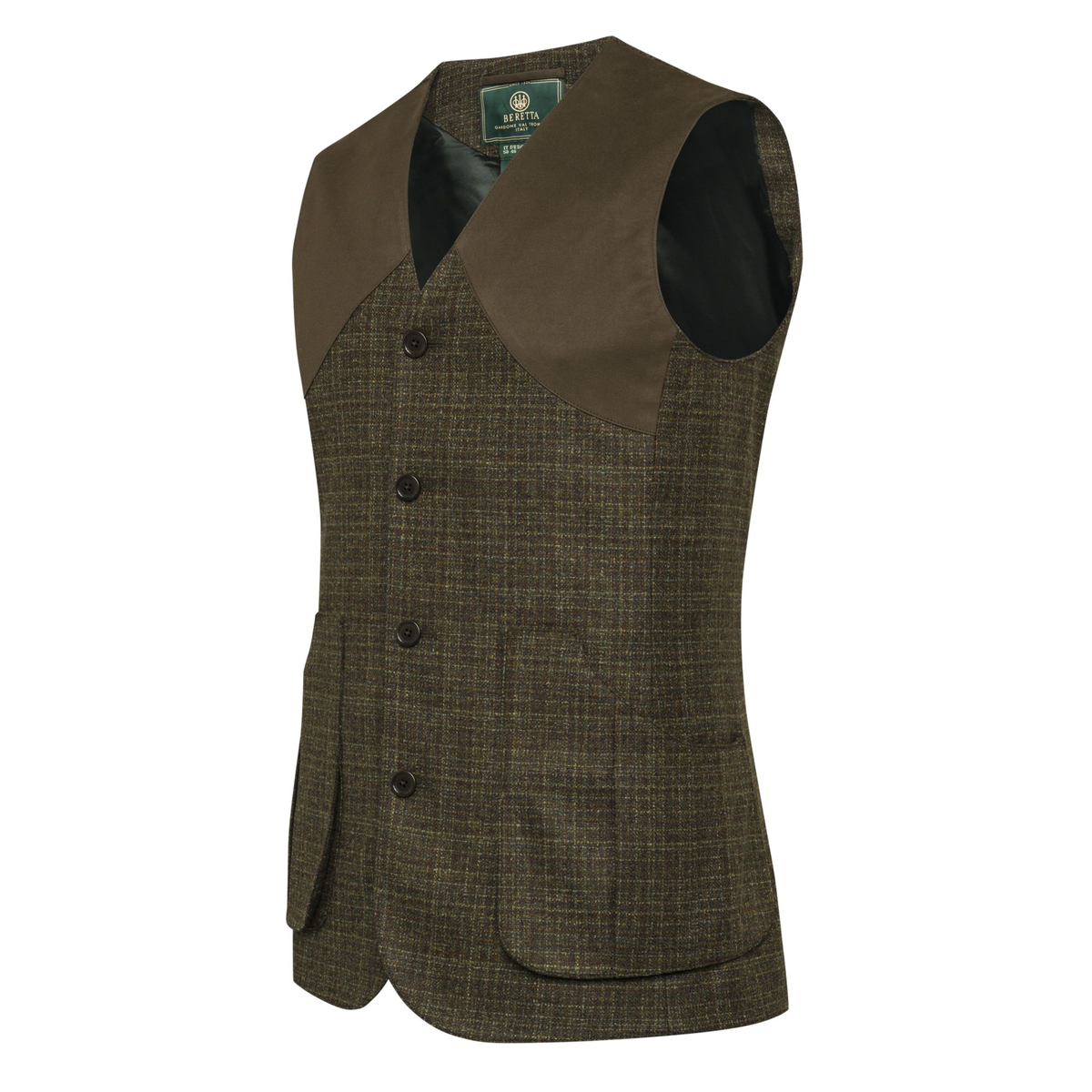 Beretta St James Vest miesten liivi sopii metsästykseen ja vapaa-aikaan. Väri green & rust check.
