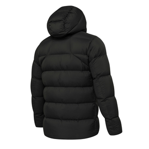 Beretta Svalbard miesten musta untuvatakki kuvattuna takaapäin.