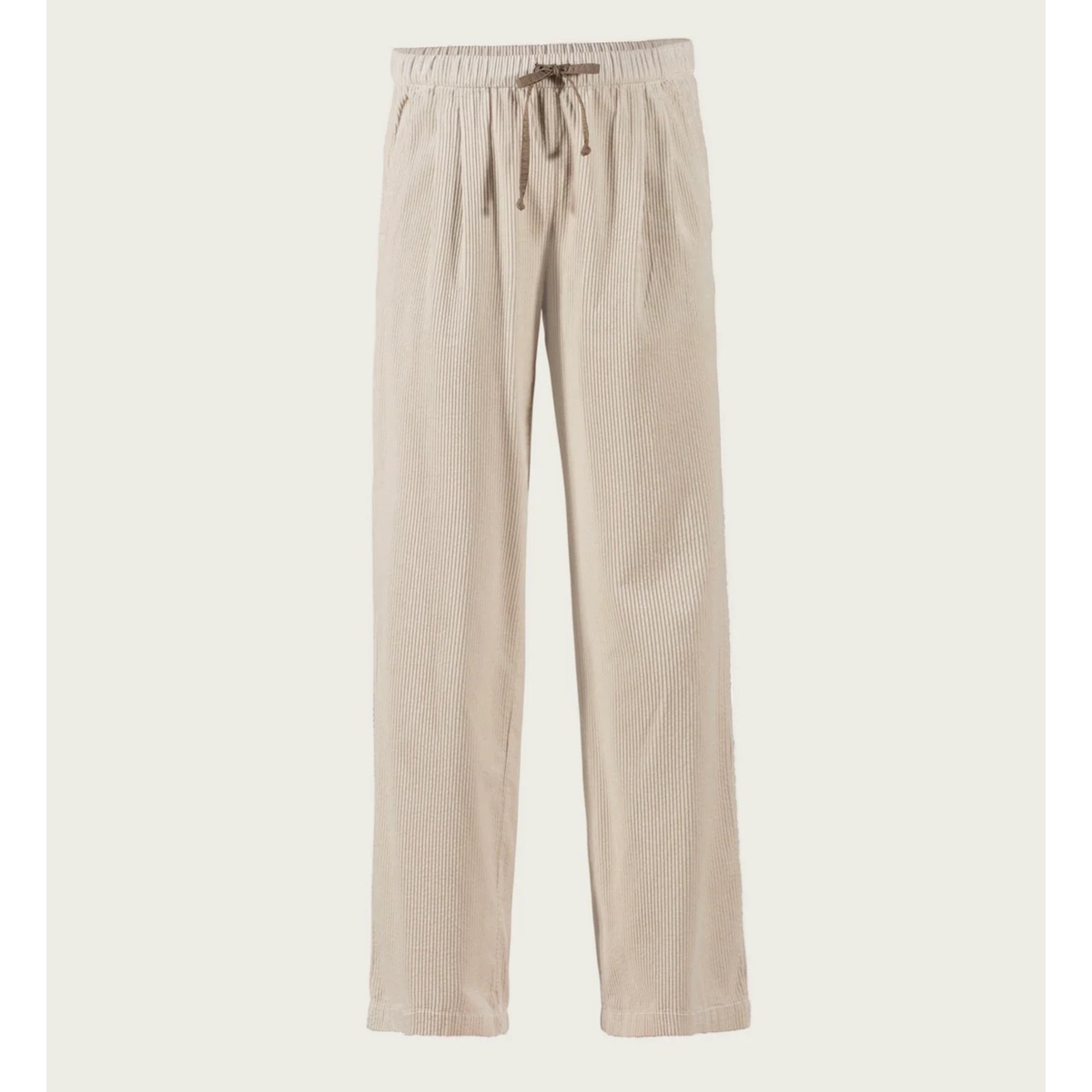 Blue Gillian naisten samettihousu, vaalea beige