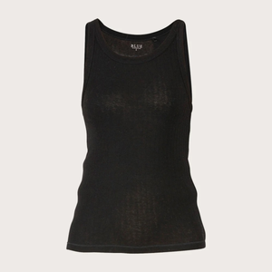 Blue Gudrun wool rib tank top, eri värejä