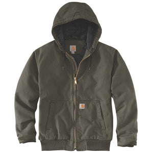 Vihreä Carhartt Active Jacket miesten takki tuotekuvassa.