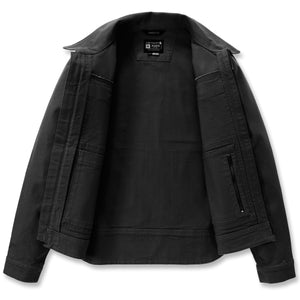 Carhartt Berwick canvastakissa ei ole vuorikangasta.