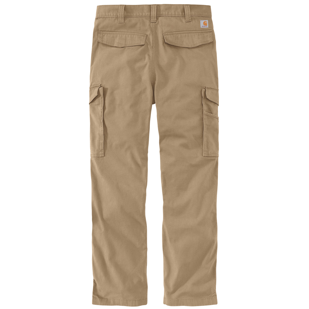 Carhartt Canvas Cargo Work Pant takaapäin kuvattuna tuotekuvassa.