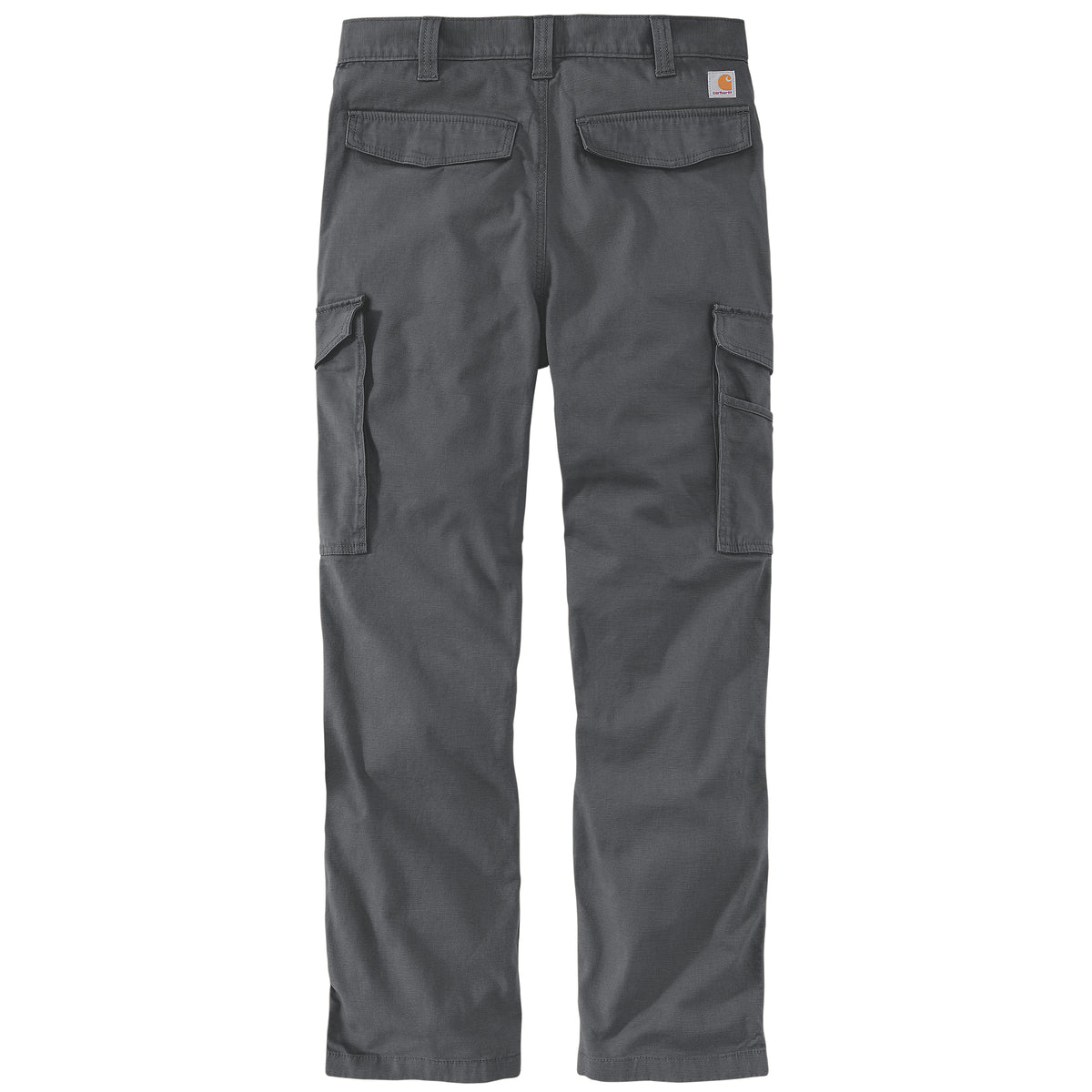 Carhartt Canvas Cargo Work Pant miesten työhousut takaapäin kuvattuna.