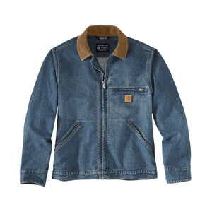 Carhartt Denim Detroit Jacket miesten farkkutakki tuotekuvassa.