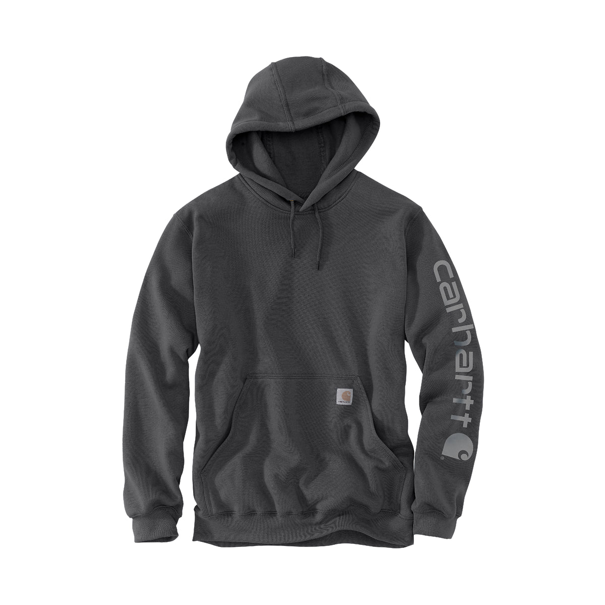 Carhartt Durham Sweatshirt huppari edestä kuvattuna, rento istuvuus