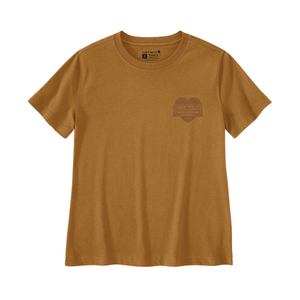 Carhartt Irvine Heritage naisten t-paita, ruskea