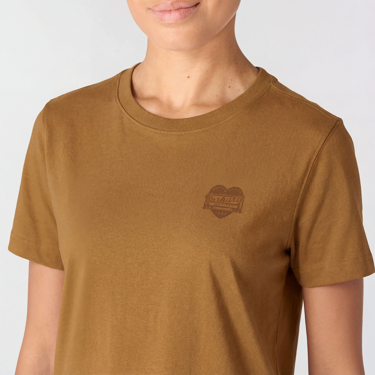 Carhartt Irvine Heritage naisten t-paita, ruskea