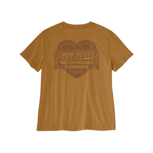 Carhartt Irvine Heritage naisten t-paita, ruskea