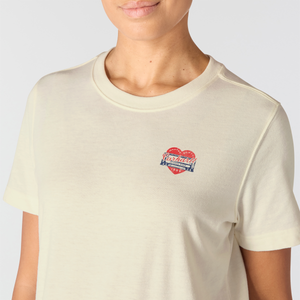 Carhartt Irvine Heritage naisten t-paita, luonnonvaalea