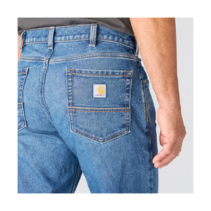 Carhartt Loose Straight Fit farkuissa on useita taskuja