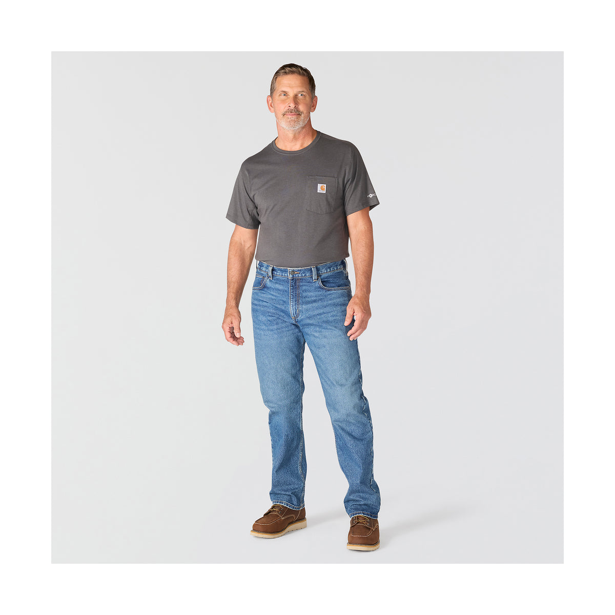 Carhartt Loose Straight Fir farkut, löysä malli