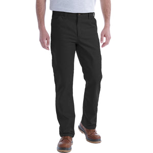 Carhartt Twill Utility Work Pant miesten työhousut mallin päällä.