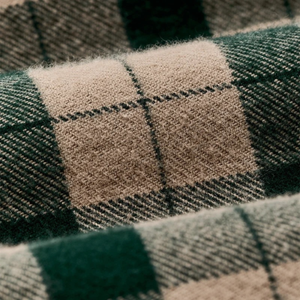 Filson Alaskan Guide Shirt miesten flanellipaita, beige/vihreäruudullinen