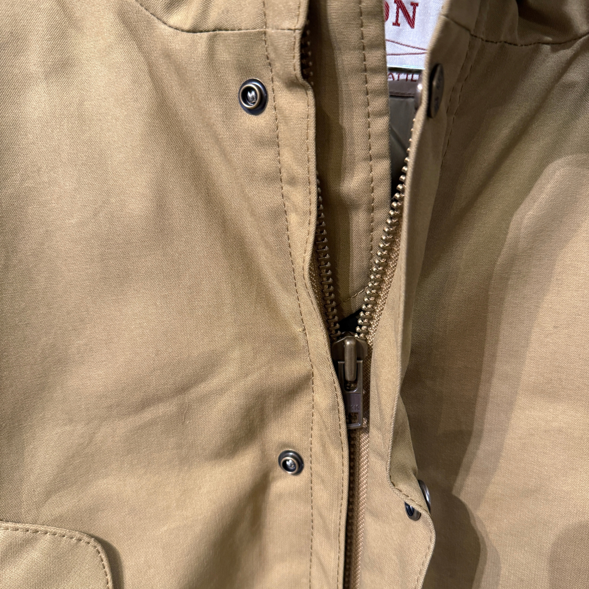 Filson Waxed Field Down Parka miesten parkatakki