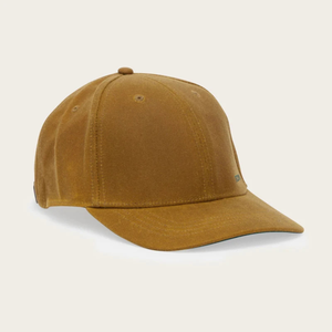 Filson Logger Cap Oil Finish Tin Cloth lippalakki, ruskea