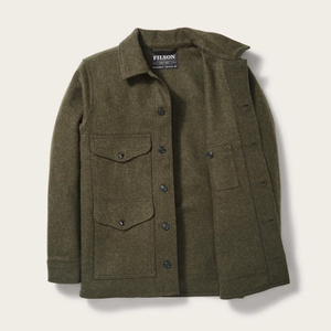 Filson Mackinaw Cruiser 26oz Wool miesten takki, vihreä