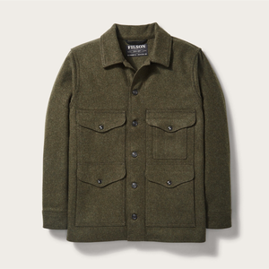 Filson Mackinaw Cruiser 26oz Wool miesten takki, vihreä