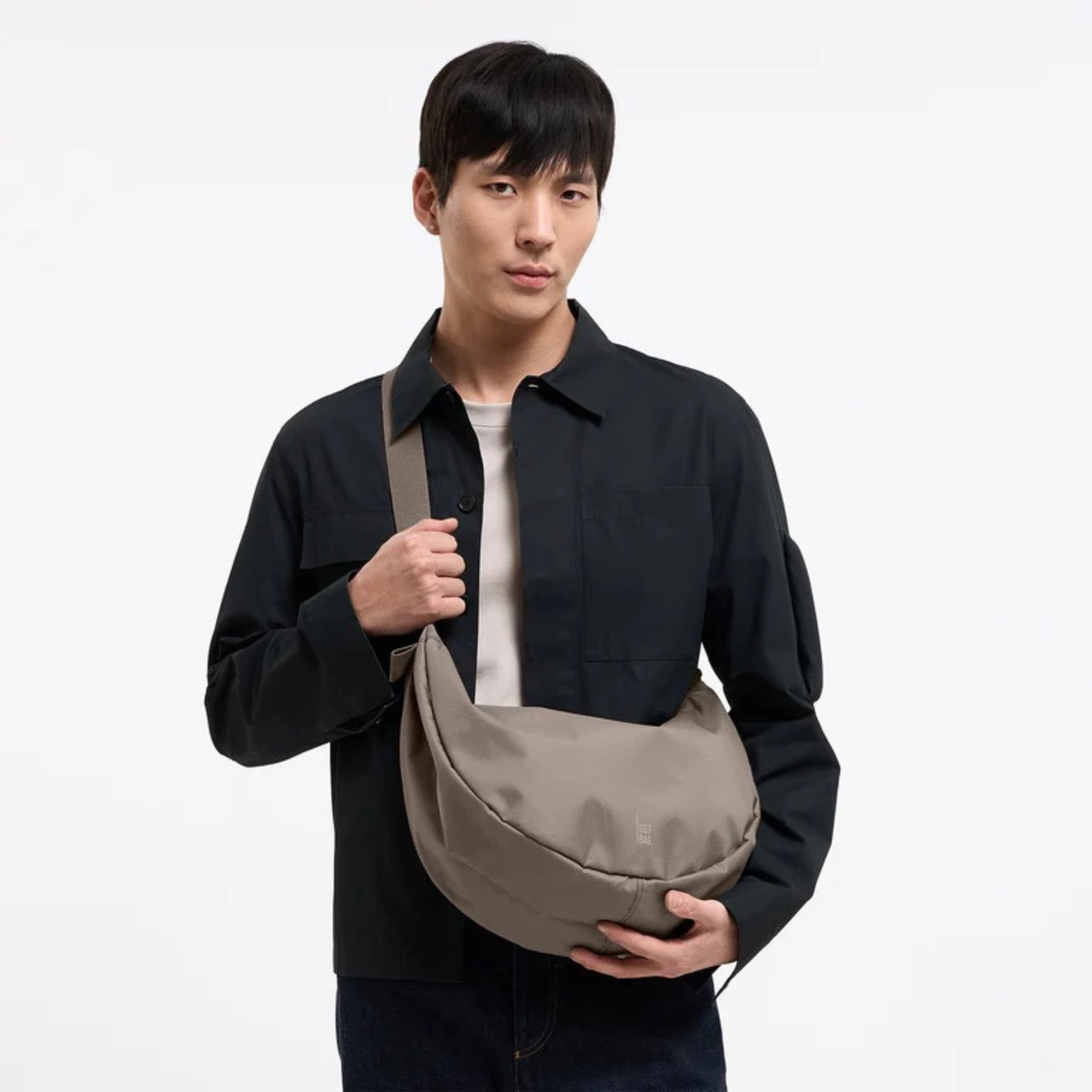 Got Bag Large laukku, ruskeanharmaa