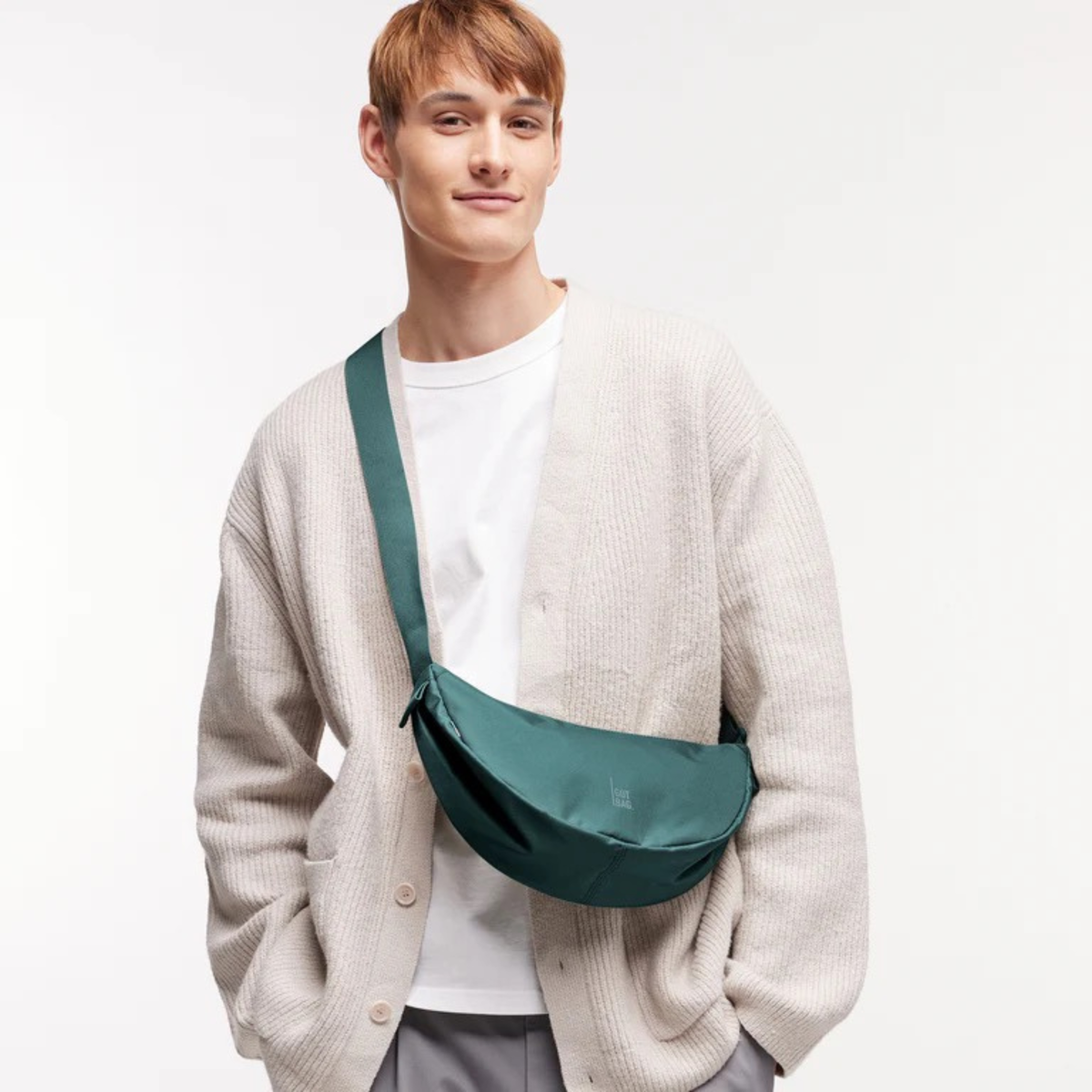 Got Bag Moon Bag Small laukku, sinivihreä
