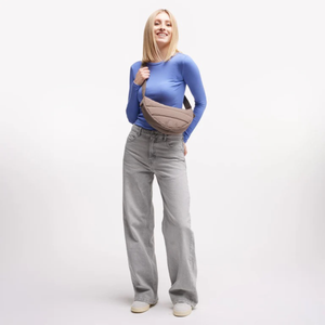 Got Bag Puffer Moon Bag Small, oyster