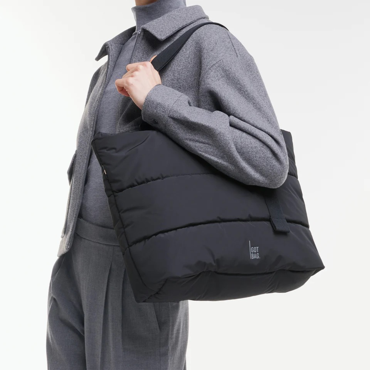Got Bag Puffer Tote Bag musta