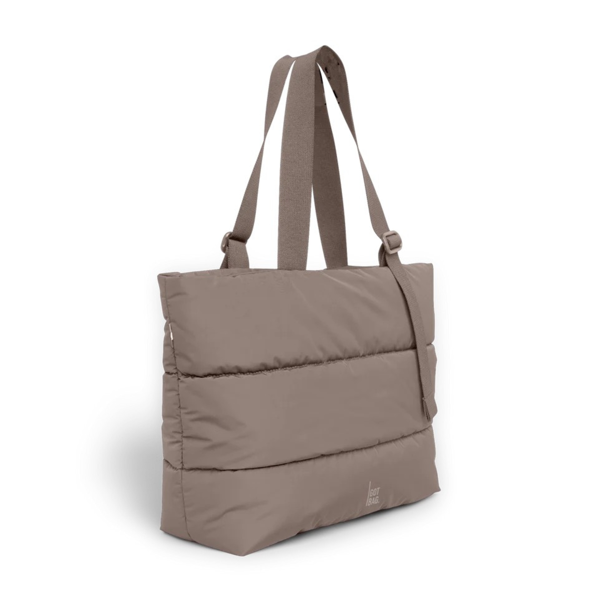 Got Bag Puffer Tote Bag oyster