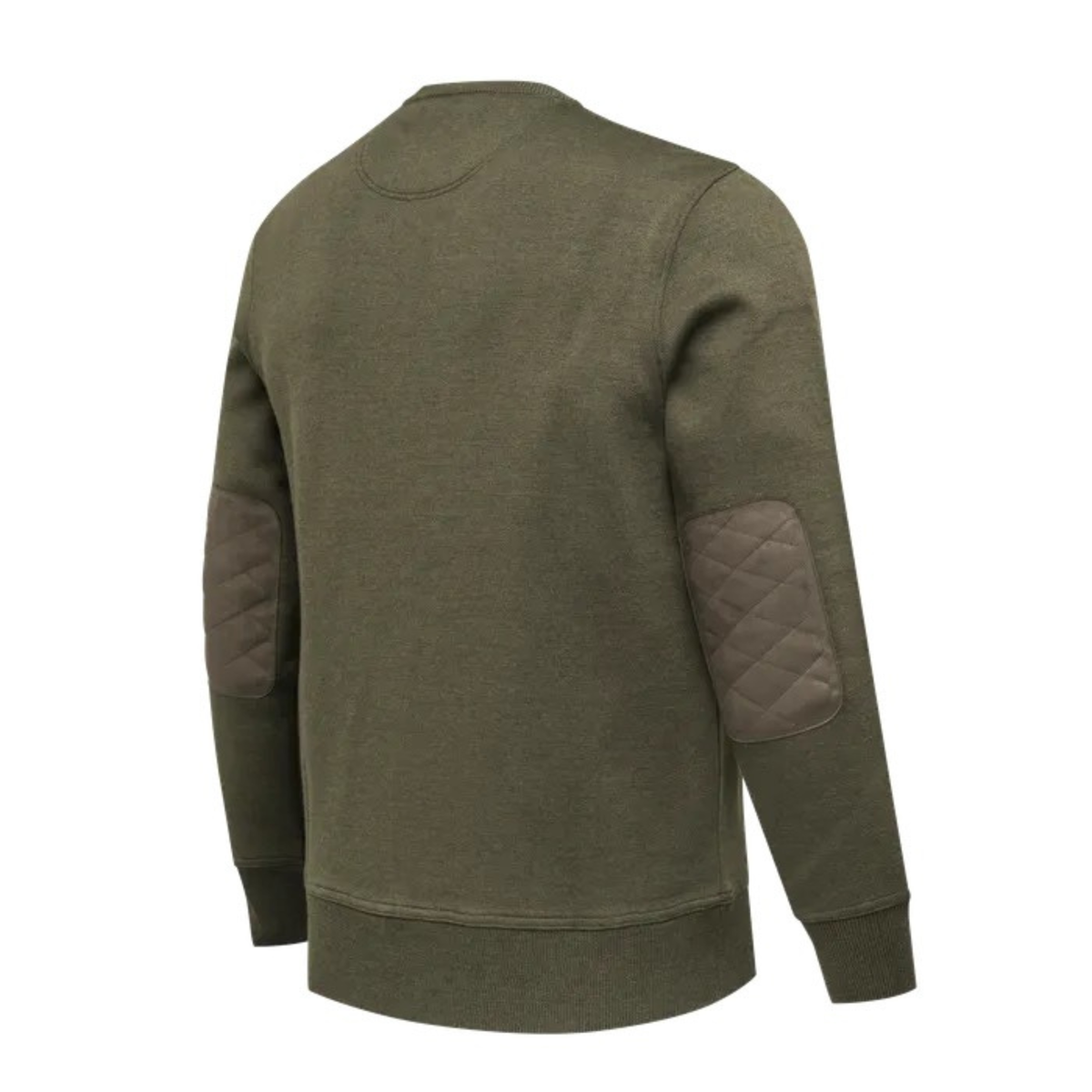 Beretta Highland Heritage Crew Neck Sweater miesten neulepaita, tummanvihreä, takaapäin kuvattuna.
