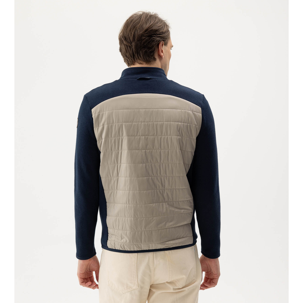 Holebrook Peder Fullzip Windproof miesten neule, navy khaki