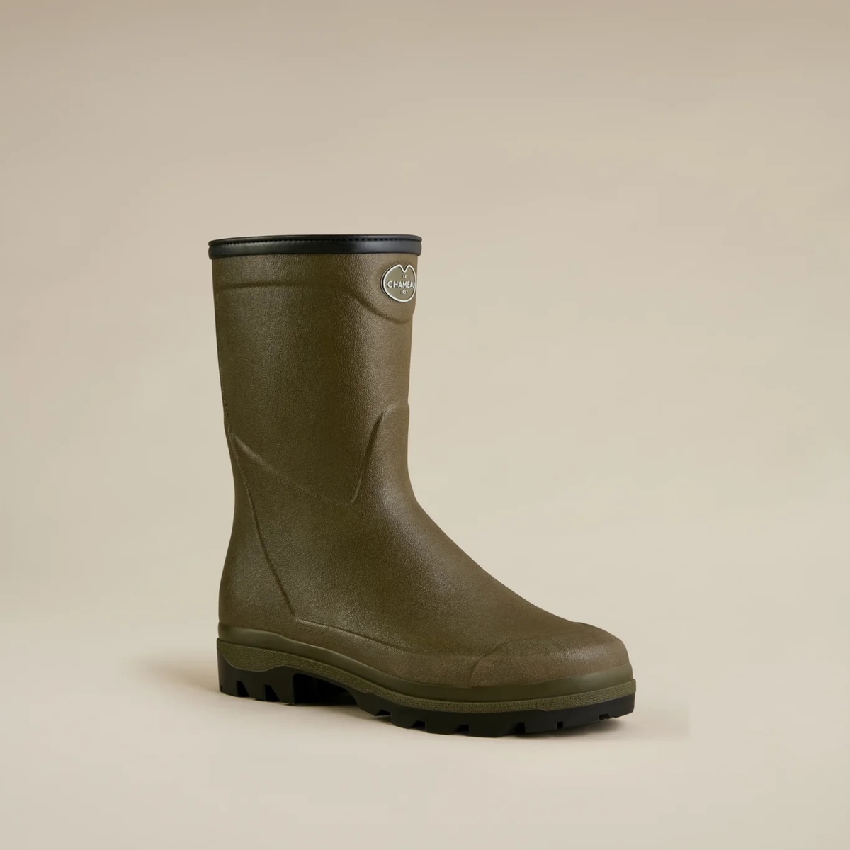Le Chameau Country Cross Neoprene Lined miesten saappaat, vihreä