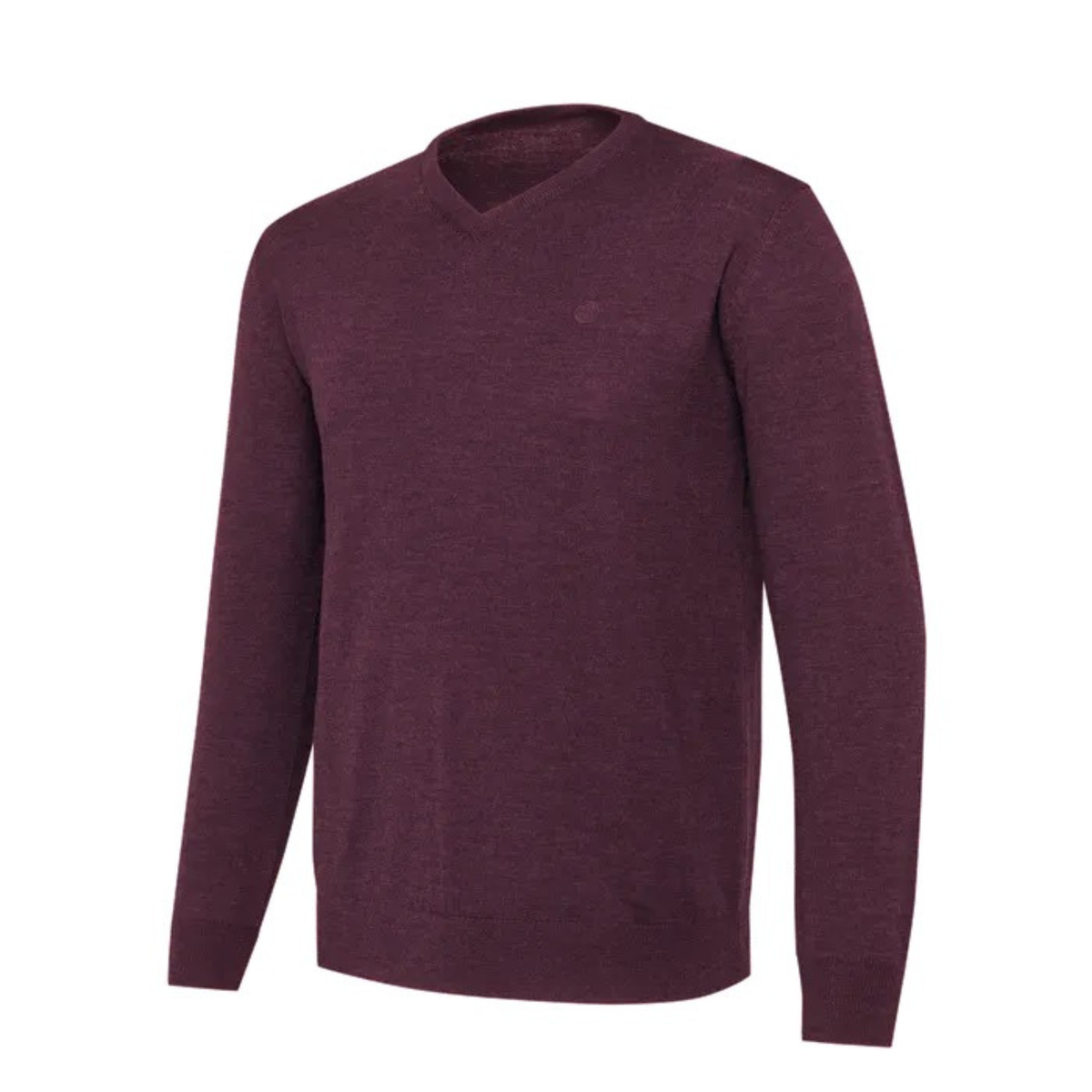 Beretta Merino V-Neck Sweater Cordovan Spirit miesten merinovillaneule
