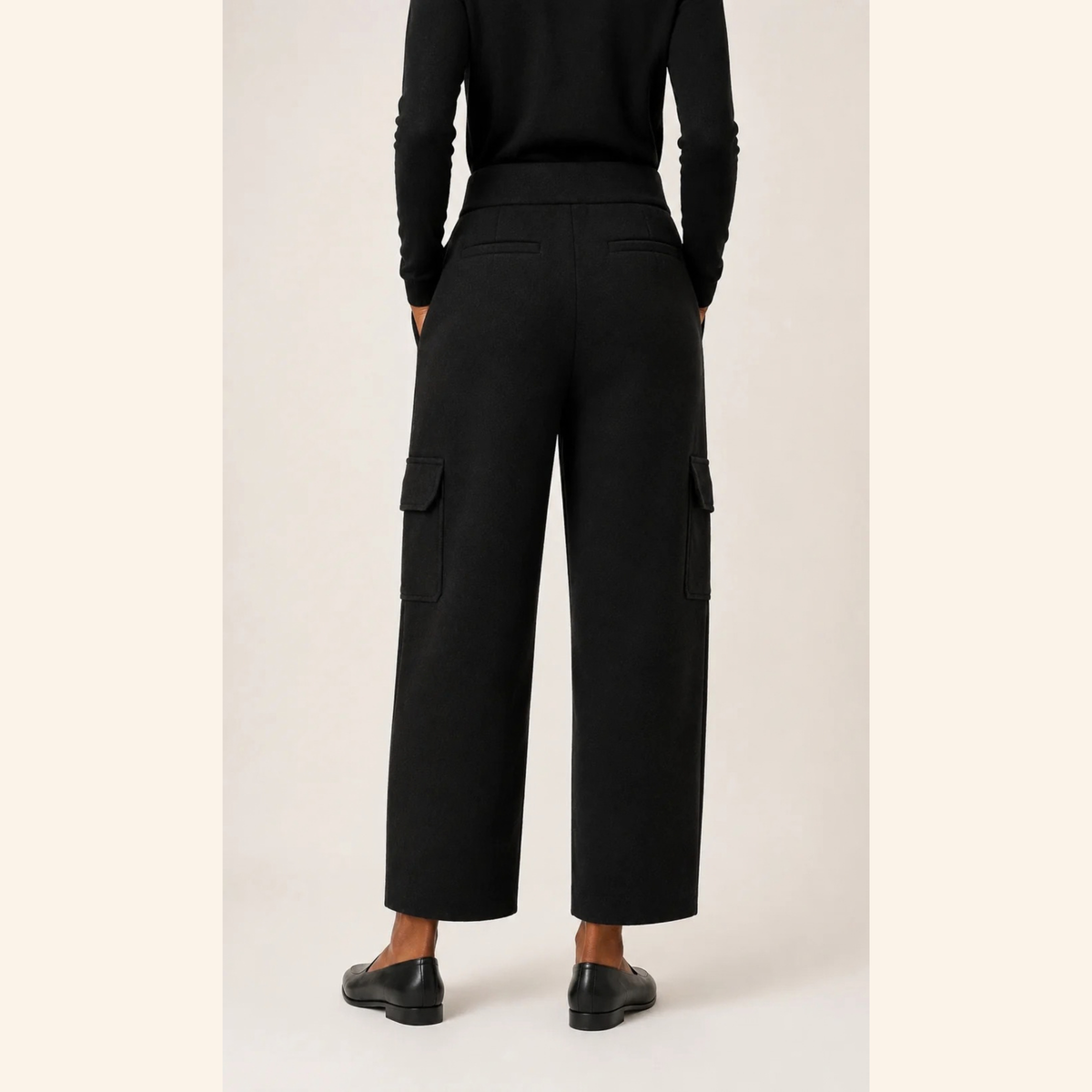 Movesgood Uno Trousers naisten housut, musta