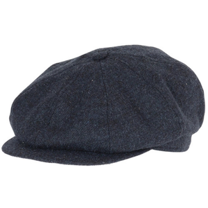 Salon Lakkitehtaan Flat Cap Macon 49 Gen Merino, sininen