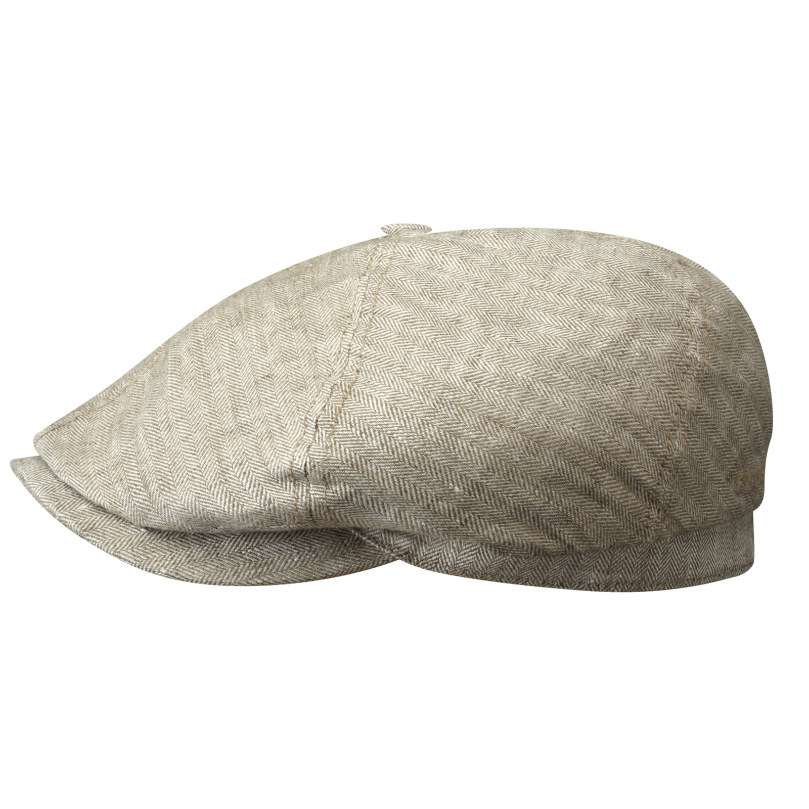Stetson 6-panel Cap Linen Herringbone pellavalätsä