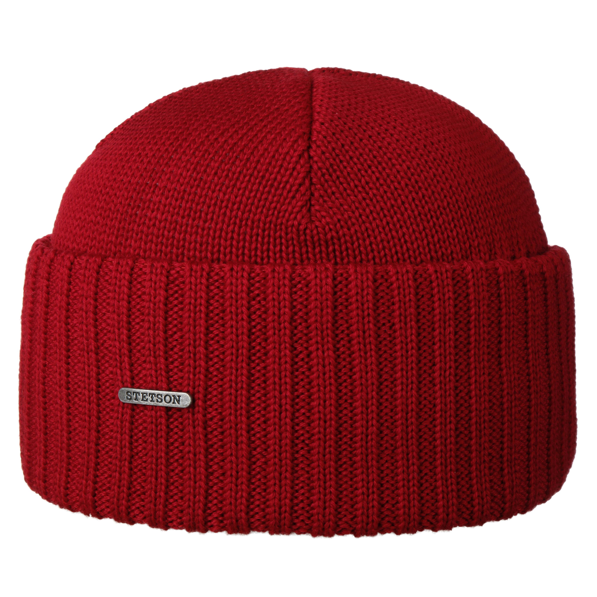 Stetson Merino Beanie pipo, punainen